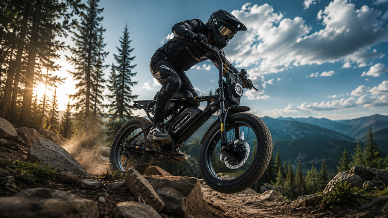 Review Wholebike Dual motor E-bike 3600W