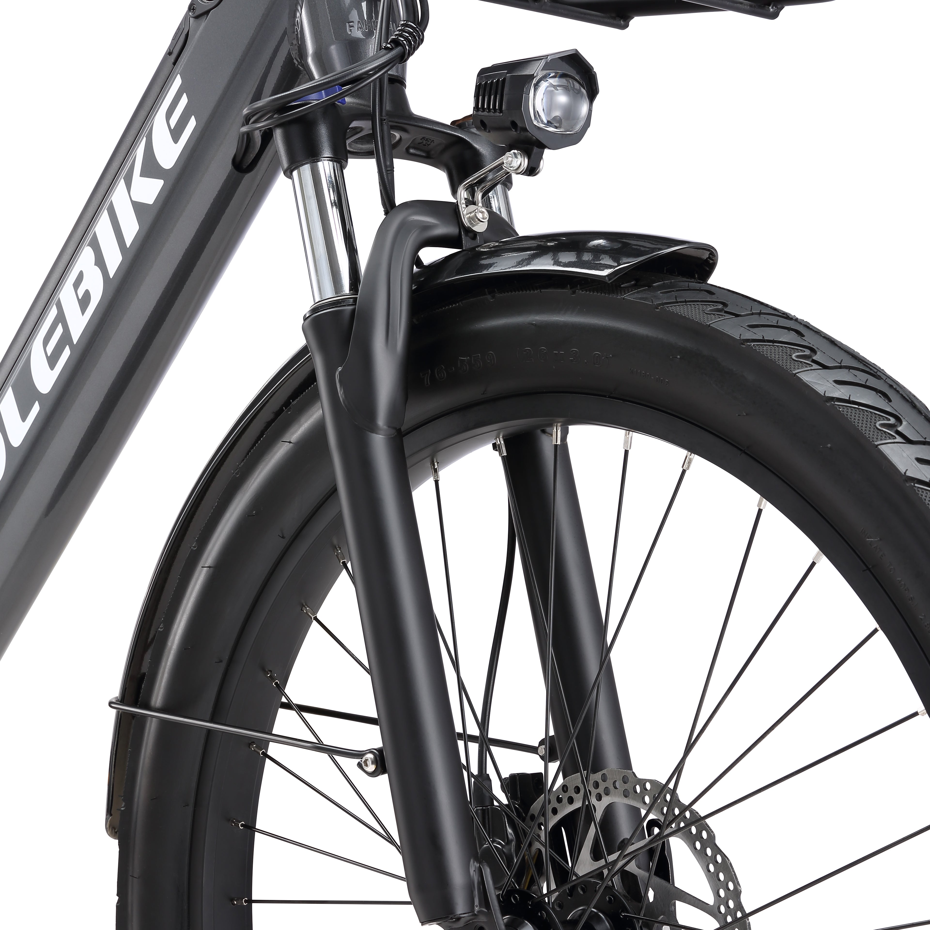 Fox Trak Urban E-Bike | Built-In Cargo Basket | CPSC Certified (US Stock)