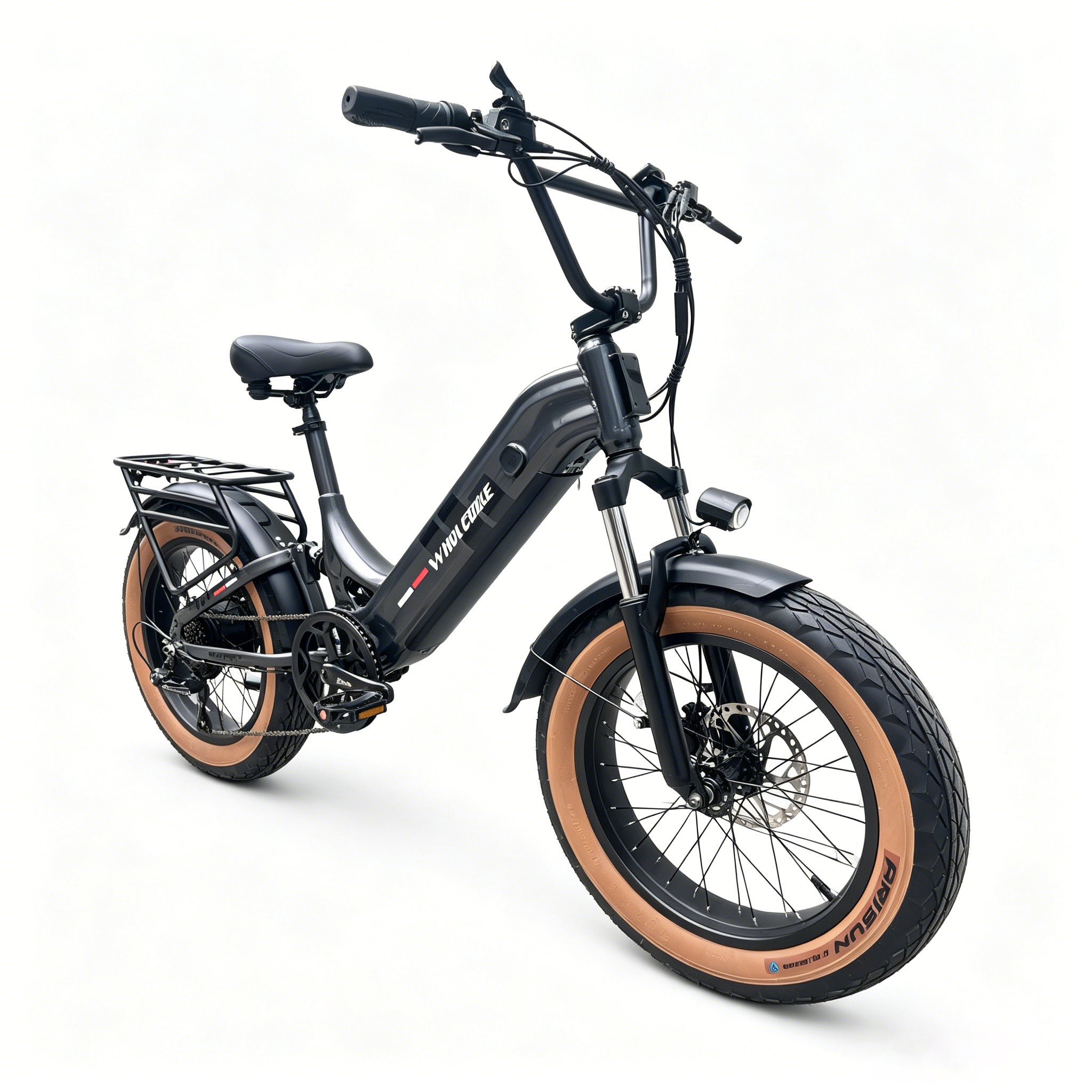 Urban Full Suspension Fat Tire All -Terrain E-Bike, Perfect for Teens & Adults