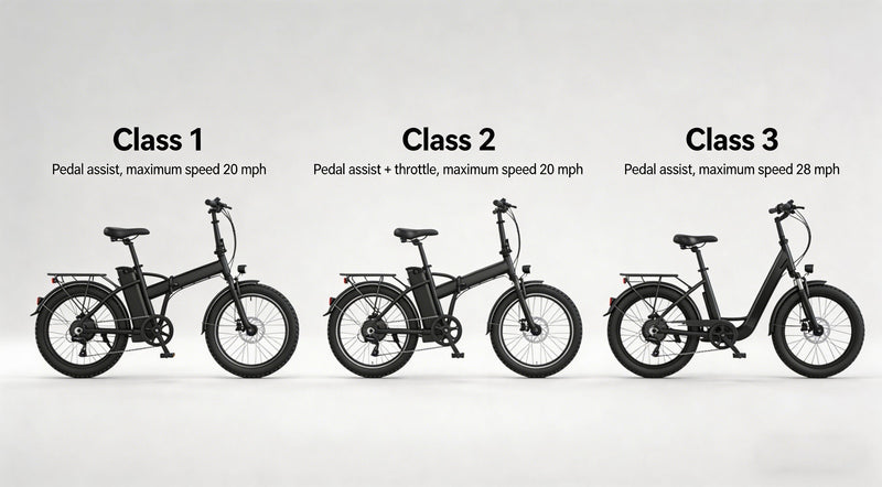 E-Bike Classes 1, 2, 3 Explained – Which One Do You Need?