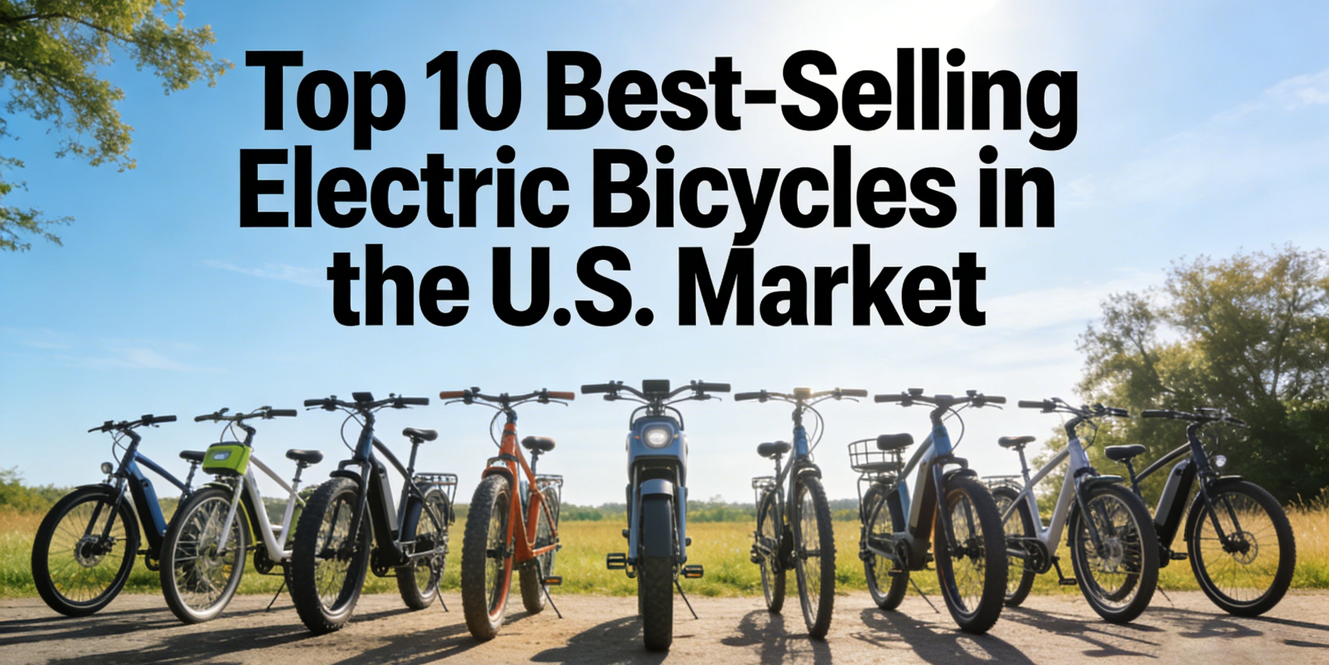 Top 10  Best-Selling Electric Bicycles in the U.S. Market