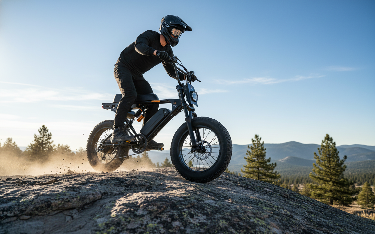 Rhino Drive Retro Fat Tire E-Bike | 1800W | CPSC Certified (US Stock)