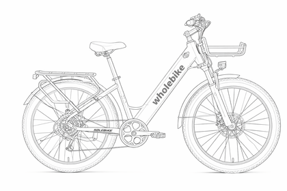 Fox Trak  Urban E-Bike * 1 Set