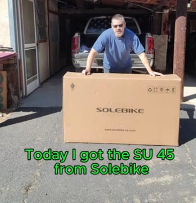 Solebike SU45 unboxing