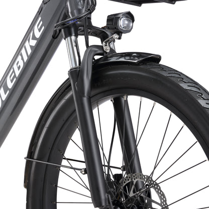 Fox Trak Urban E-Bike | Built-In Cargo Basket | CPSC Certified (US Stock)