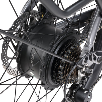 Fox Trak Urban E-Bike | Built-In Cargo Basket | CPSC Certified (US Stock)