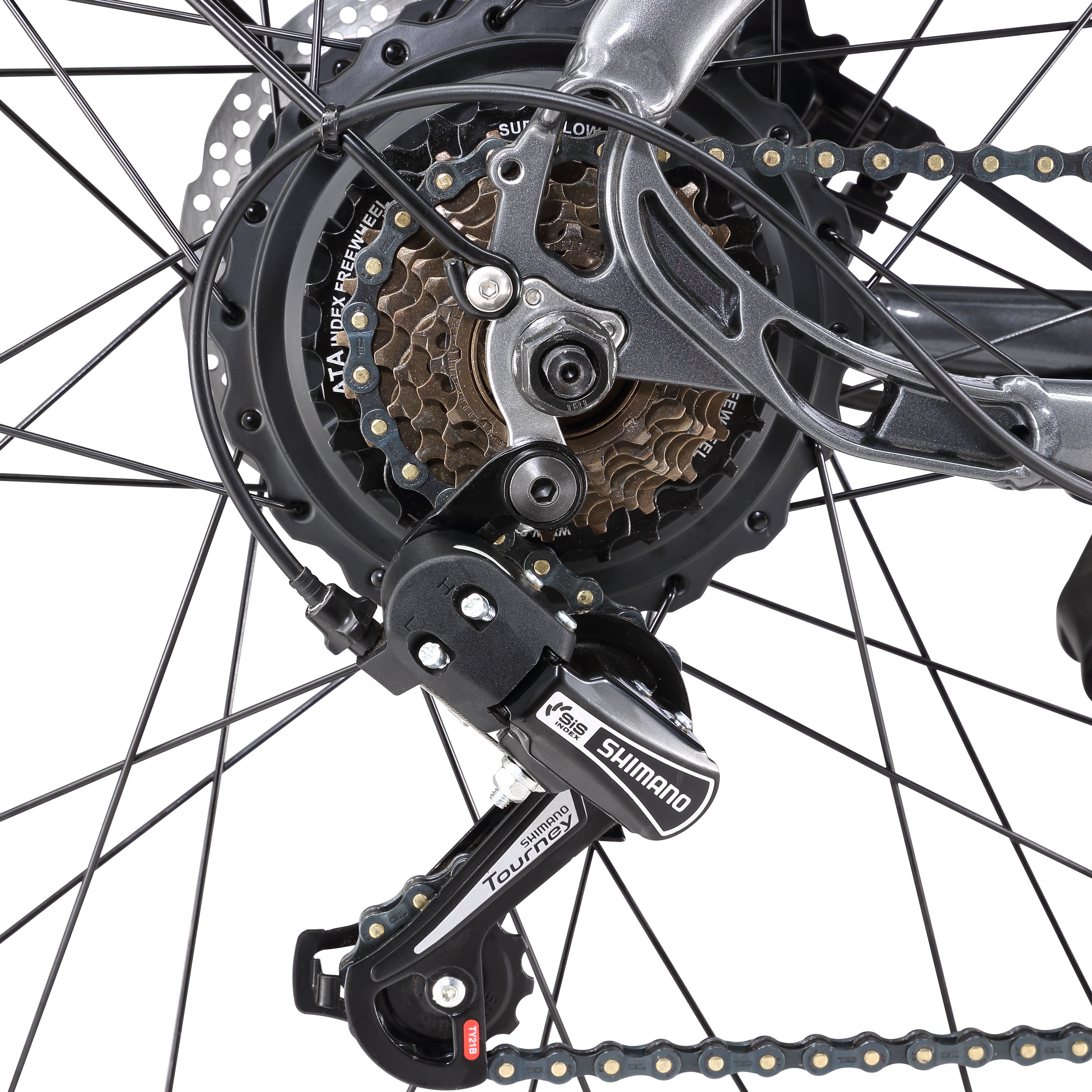 Fox Trak Urban E-Bike | Built-In Cargo Basket | CPSC Certified (US Stock)