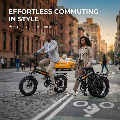 Beetle Fold- | 1200W 48V | Portable Commuter (US Stock)