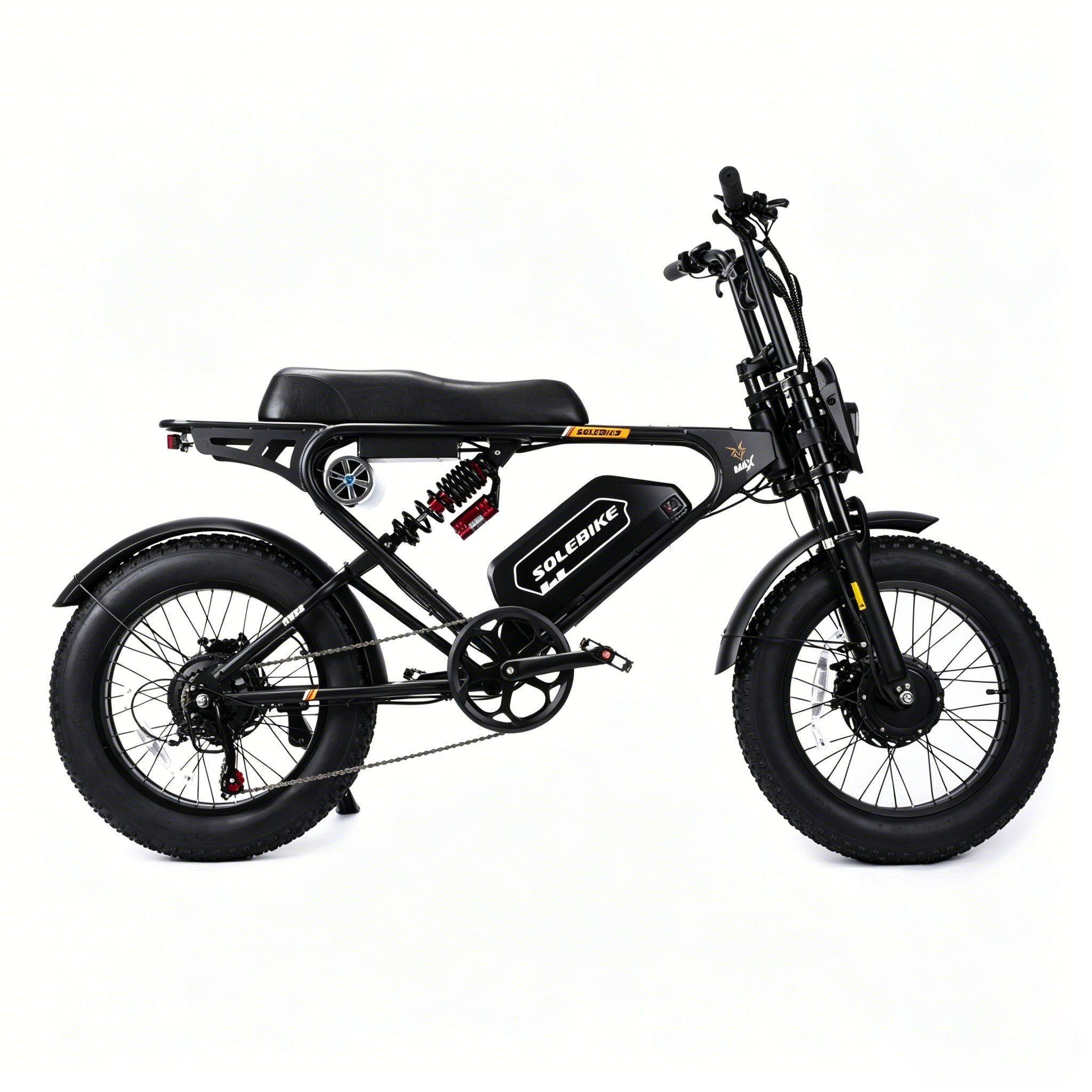 Rhino Dual  Drive  All-Terrain Off-Road E-Bike with Built-In Speakers, Perfect for Teens & Adults