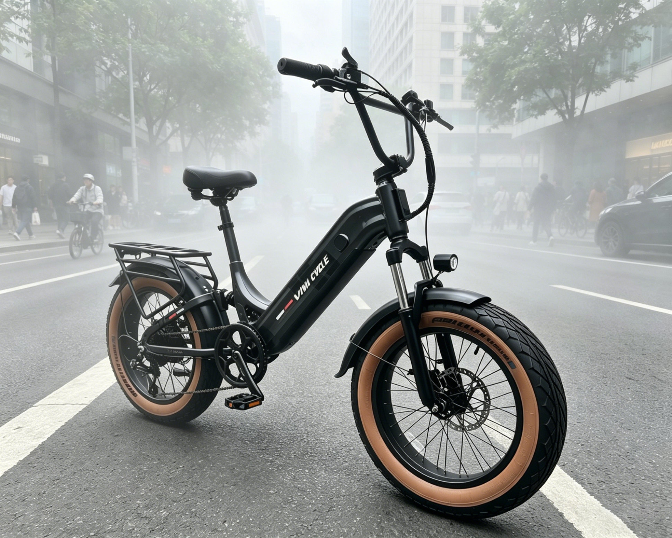 Urban  Full Suspension Fat Tire All -Terrain E-Bike, Perfect for Teens & Adults