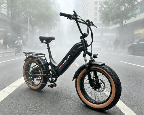 Urban  Full Suspension Fat Tire All -Terrain E-Bike, Perfect for Teens & Adults