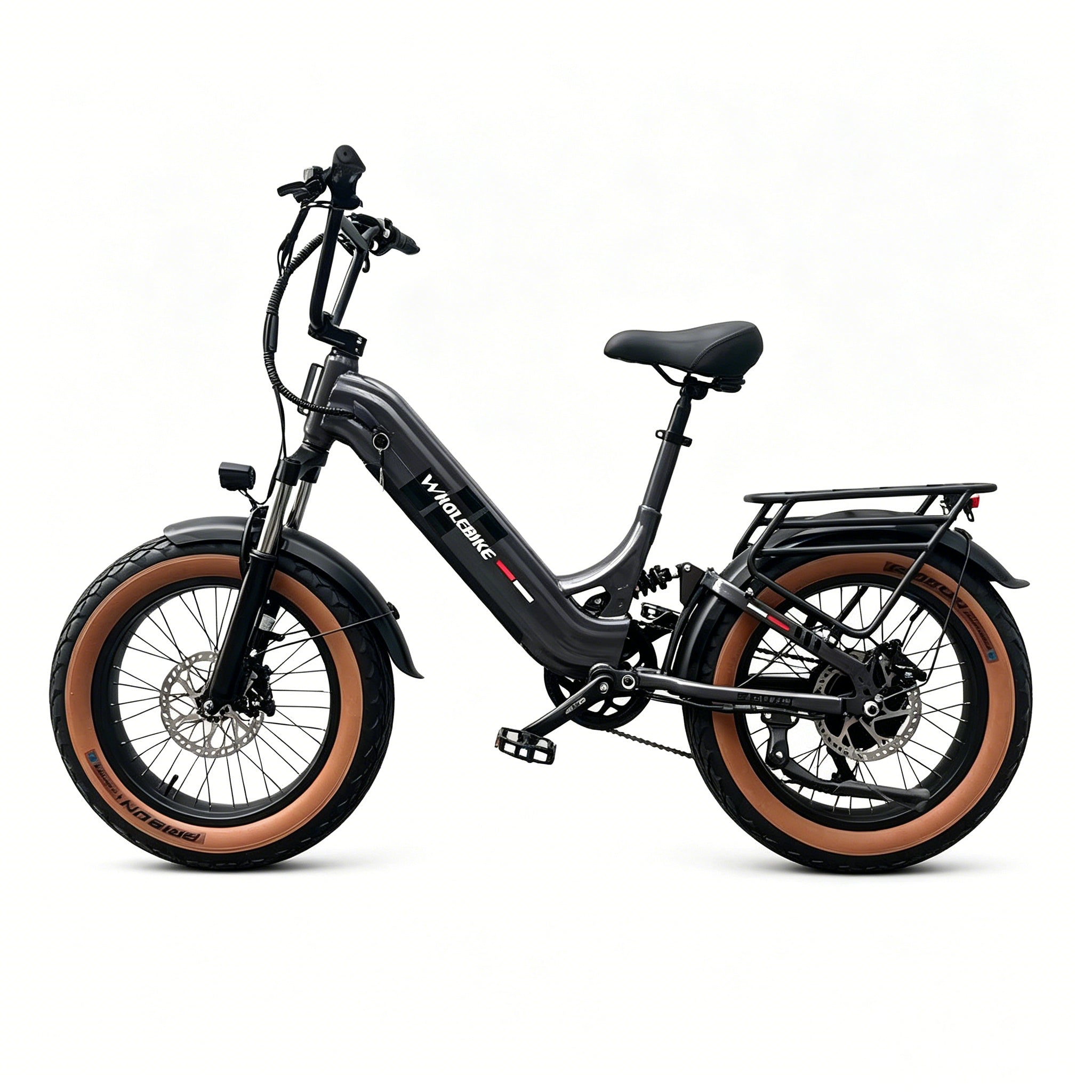 Urban  Full Suspension Fat Tire All -Terrain E-Bike, Perfect for Teens & Adults