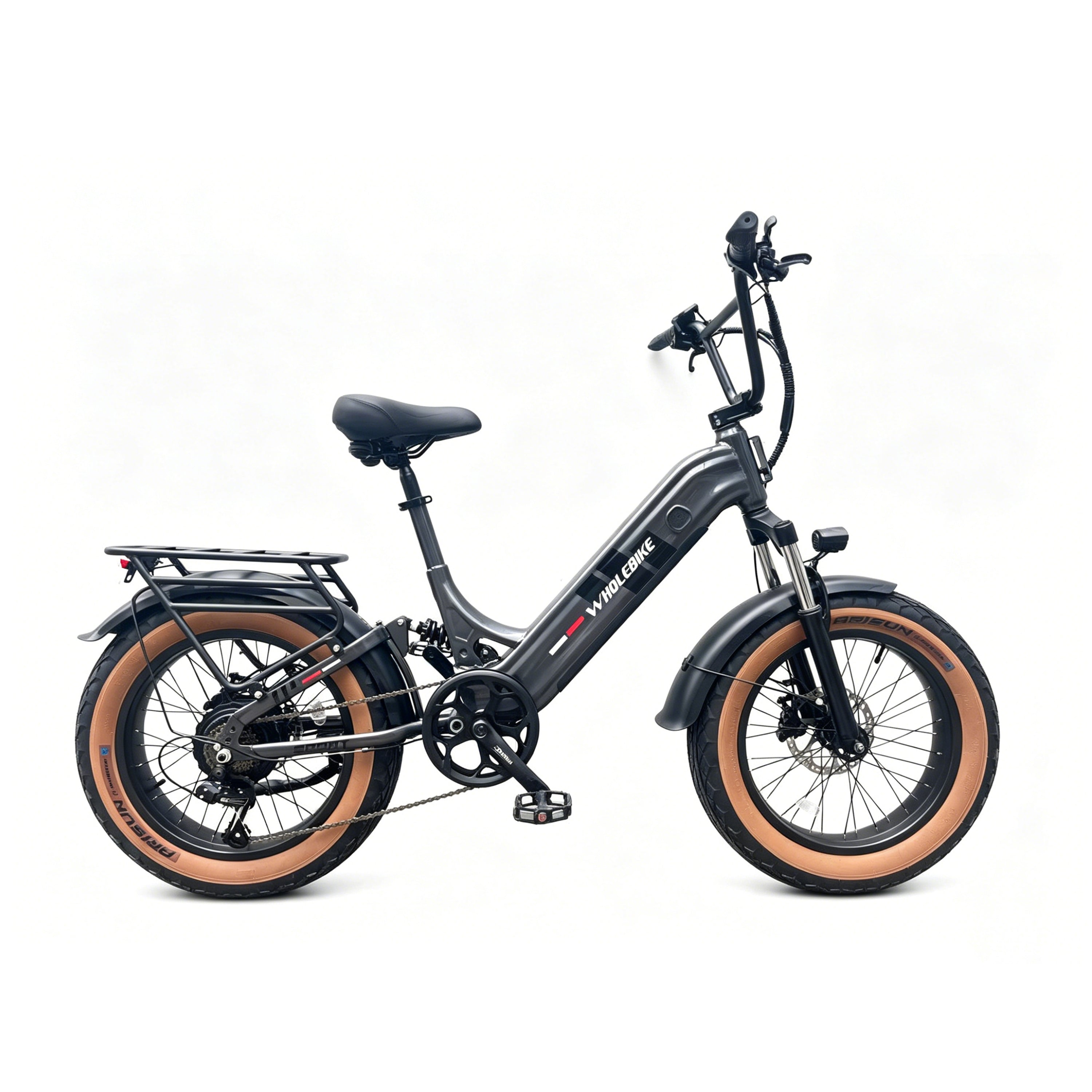 Urban  Full Suspension Fat Tire All -Terrain E-Bike, Perfect for Teens & Adults