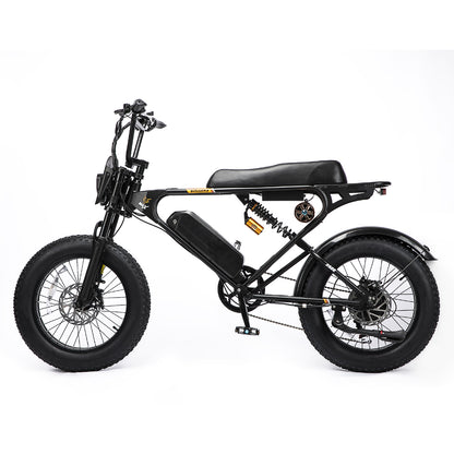 Rhino Drive Retro Fat Tire E-Bike | 1800W | CPSC Certified (US Stock)