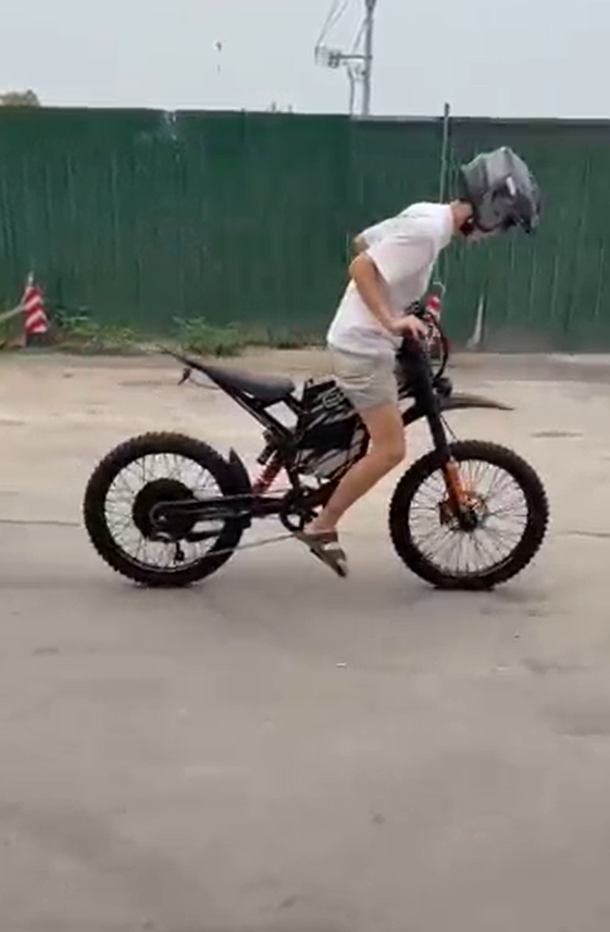 Long Distance Test Results E-motor  bike 60V 6000W-55 miles
